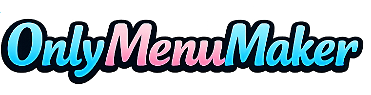 OnlyMenuMaker