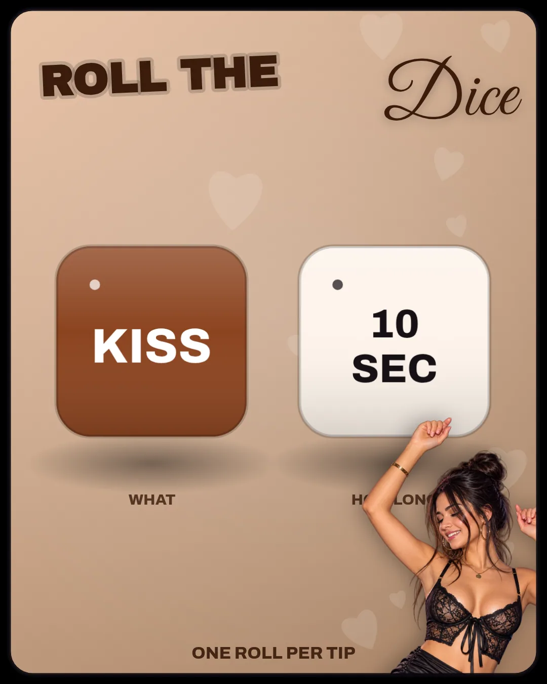 Copper OnlyFans dice game template
