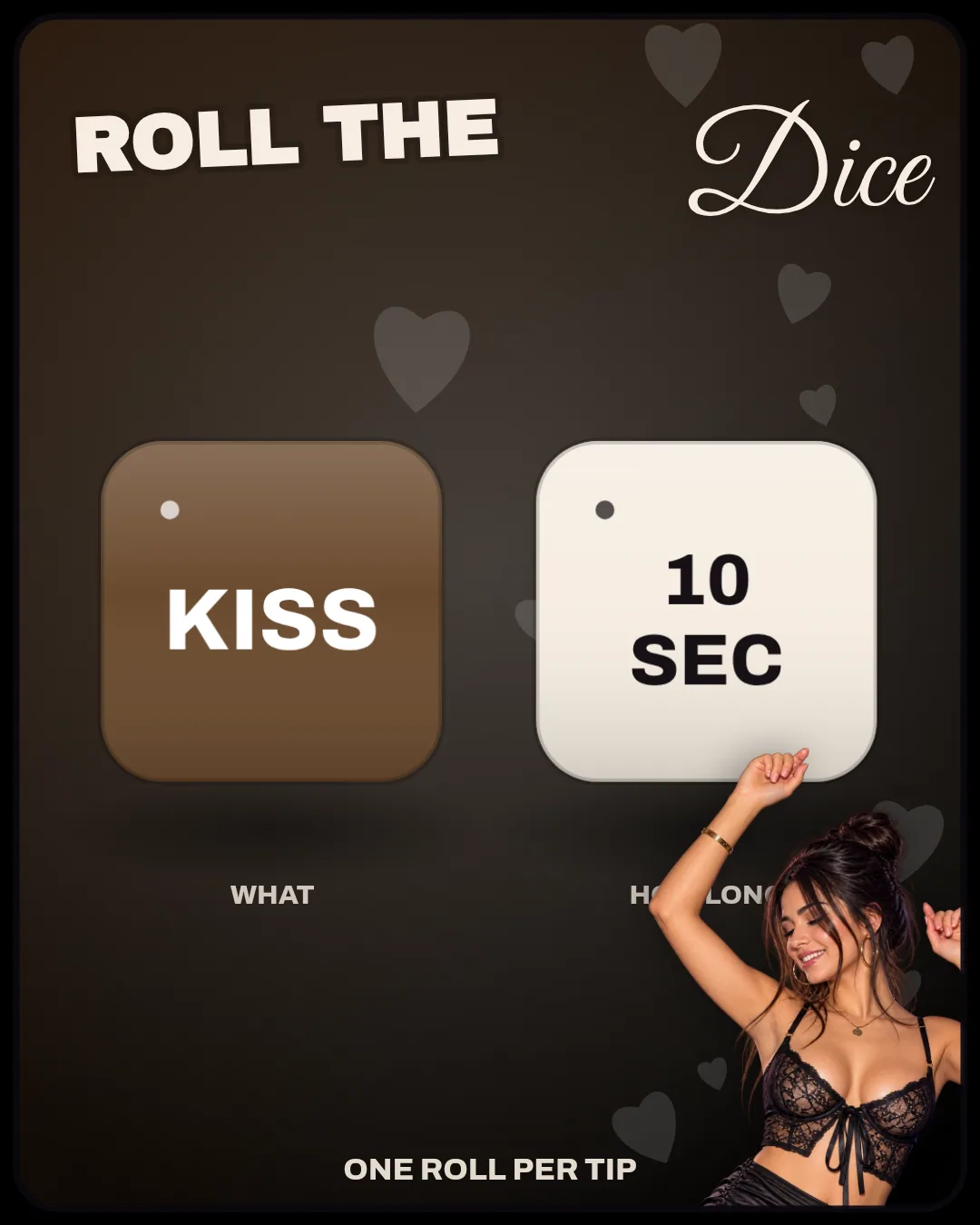 Latte OnlyFans dice game template