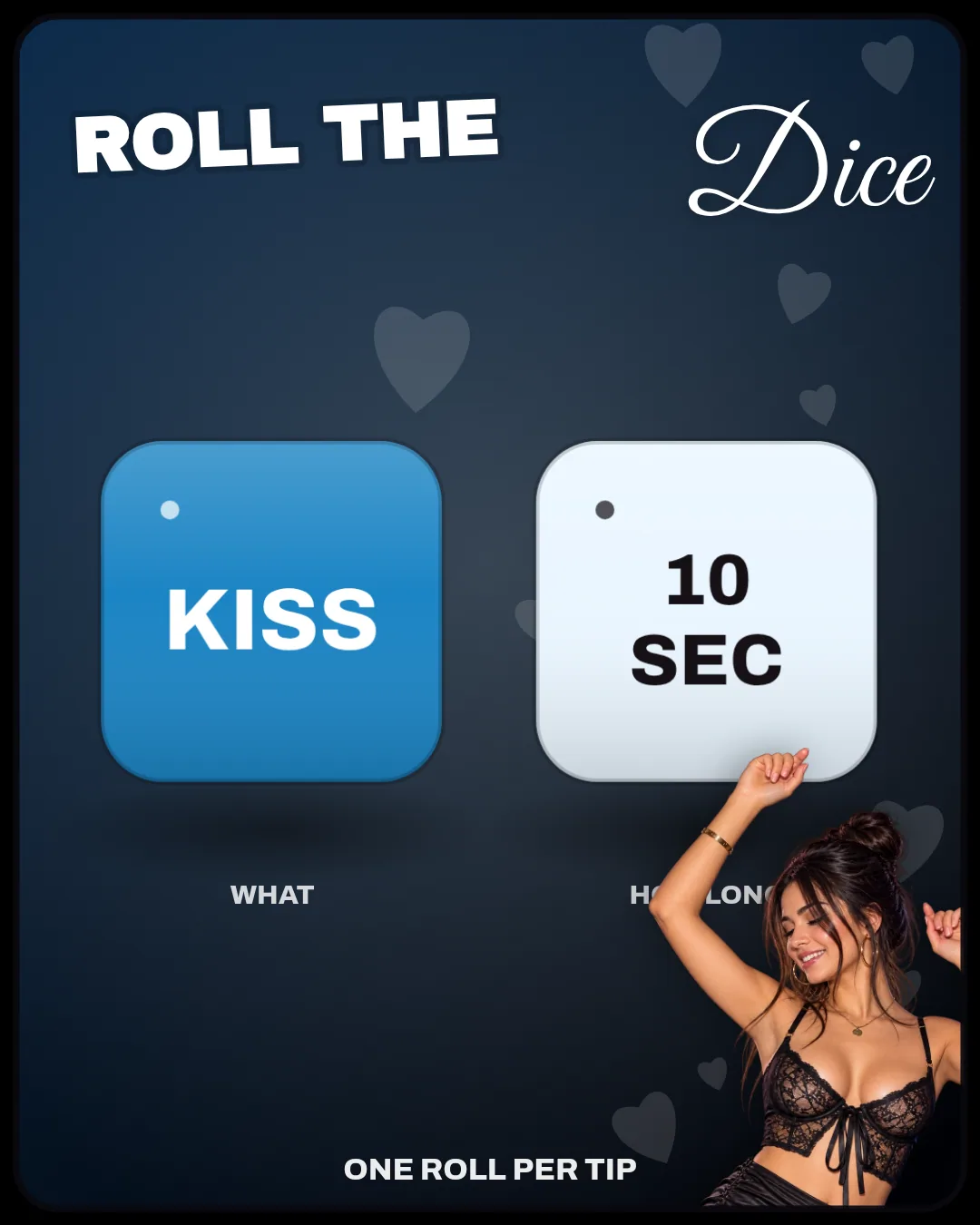 Ocean OnlyFans dice game template
