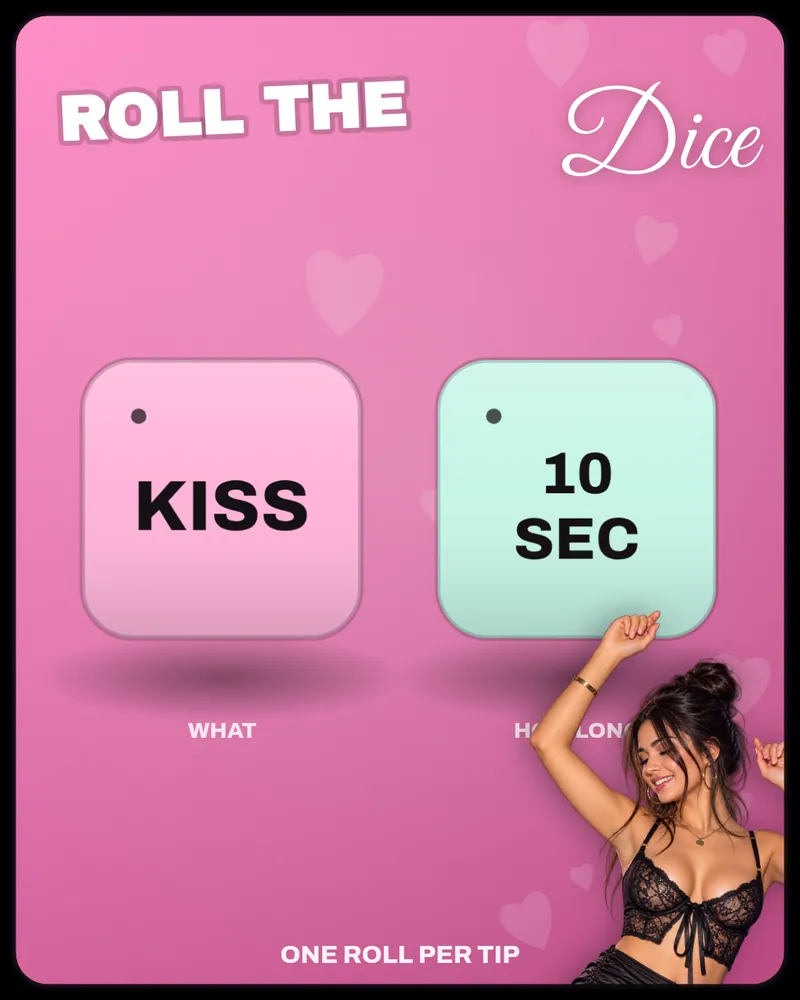 Bubblegum OnlyFans dice game template