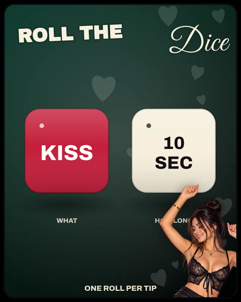 Casino OnlyFans dice game template