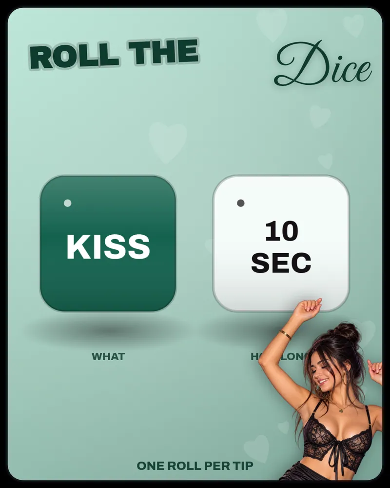 Jade OnlyFans dice game template