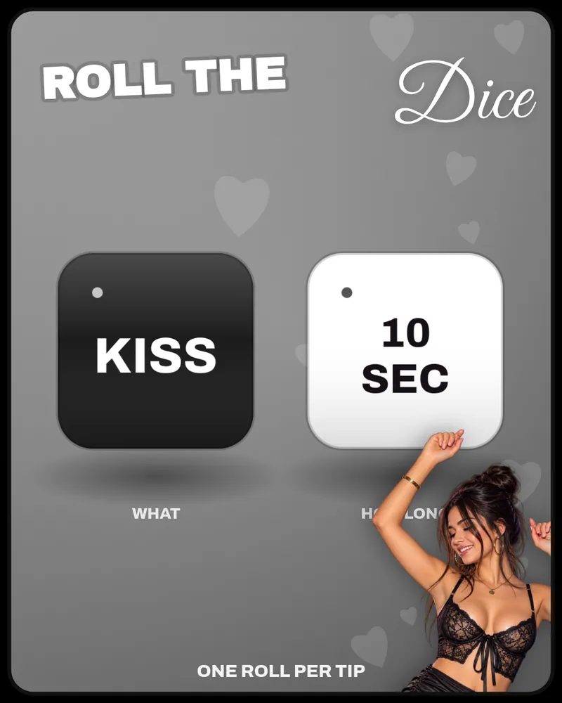 Mono OnlyFans dice game template