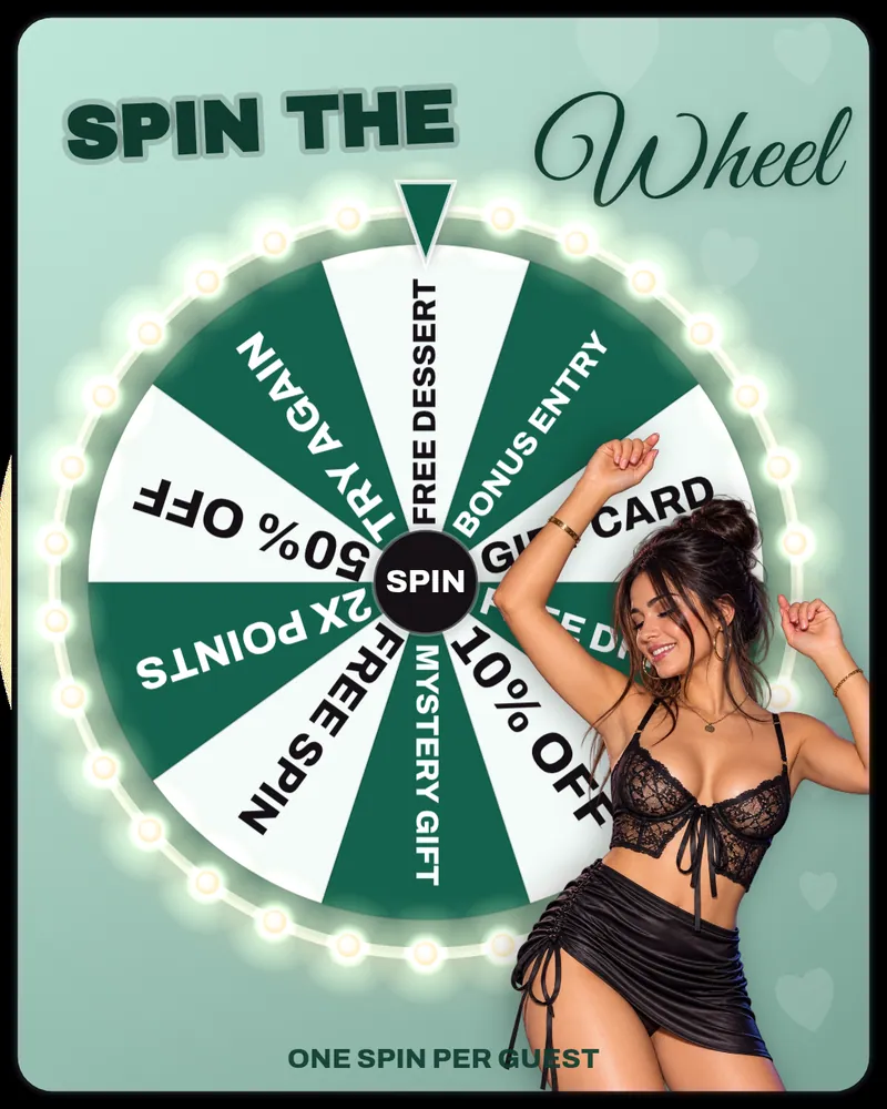 Jade OnlyFans spin wheel template