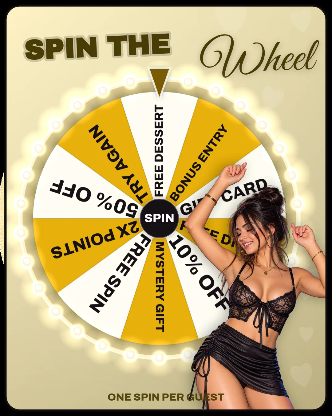 Sunshine OnlyFans spin wheel template